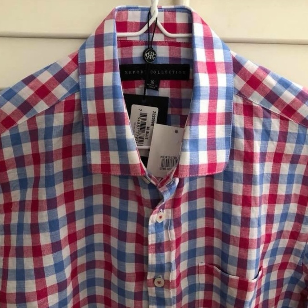 🎁 NWT linen/cotton blend shirt.🩷PRICE FIRM💙